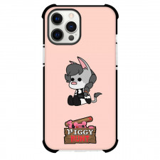 Roblox Piggy Daisy Phone Case For iPhone Samsung Galaxy Pixel OnePlus Vivo Xiaomi Asus Sony Motorola Nokia - Piggy Daisy Sitting Cartoon Art