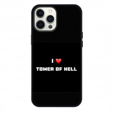 Roblox Tower Of Hell Phone Case For iPhone Samsung Galaxy Pixel OnePlus Vivo Xiaomi Asus Sony Motorola Nokia - Tower of Hell Series Logo Heart
