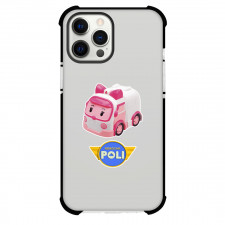 Robocar Poli Amber Phone Case For iPhone Samsung Galaxy Pixel OnePlus Vivo Xiaomi Asus Sony Motorola Nokia - Amber Mini Rescue Sticker