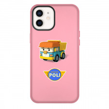 Robocar Poli Dump Phone Case For iPhone Samsung Galaxy Pixel OnePlus Vivo Xiaomi Asus Sony Motorola Nokia - Dump Construction Truck Sticker