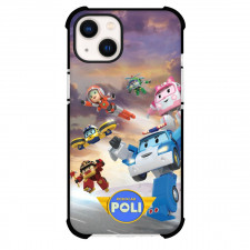 Robocar Poli Phone Case For iPhone Samsung Galaxy Pixel OnePlus Vivo Xiaomi Asus Sony Motorola Nokia - Robocar Poli Flying Rescue Team Adventure Poster