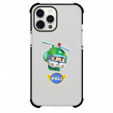 Robocar Poli Helly Phone Case For iPhone Samsung Galaxy Pixel OnePlus Vivo Xiaomi Asus Sony Motorola Nokia - Helly Rescue Helicopter Sticker