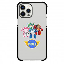 Robocar Poli Phone Case For iPhone Samsung Galaxy Pixel OnePlus Vivo Xiaomi Asus Sony Motorola Nokia - Robocar Poli Rescue Team Group Sticker