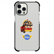Robocar Poli Roy Phone Case For iPhone Samsung Galaxy Pixel OnePlus Vivo Xiaomi Asus Sony Motorola Nokia - Roy Fire Truck Sticker