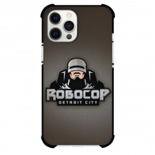 Robocop Phone Case For iPhone Samsung Galaxy Pixel OnePlus Vivo Xiaomi Asus Sony Motorola Nokia - Robocop Detroit City Logo Poster