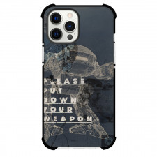 Robocop Phone Case For iPhone Samsung Galaxy Pixel OnePlus Vivo Xiaomi Asus Sony Motorola Nokia - Robocop Yellow Drawing Robot with Multi Background