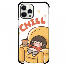 Rorojump Case For iPhone Samsung Galaxy Pixel OnePlus Vivo Xiaomi Asus Sony Motorola Nokia - RoroJump Chilling with her Milktea