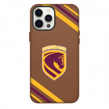 Brisbane Broncos Limited Phone Case For iPhone Samsung Galaxy Pixel OnePlus Vivo Xiaomi Asus Sony Motorola Nokia - Large Logo With Stripe