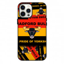 Bradford Bulls Rugby League Football Club Phone Case For iPhone Samsung Galaxy Pixel OnePlus Vivo Xiaomi Asus Sony Motorola Nokia - Logo Sticker Pattern Poster