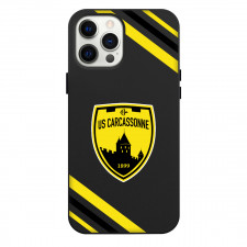 US Carcassonne Phone Case For iPhone Samsung Galaxy Pixel OnePlus Vivo Xiaomi Asus Sony Motorola Nokia - Large Logo With Stripe