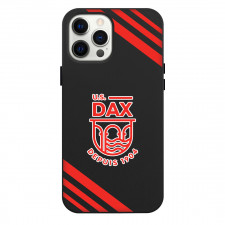 US Dax Phone Case For iPhone Samsung Galaxy Pixel OnePlus Vivo Xiaomi Asus Sony Motorola Nokia - Large Logo With Stripe