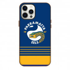 Parramatta Eels Rugby League Club Phone Case For iPhone Samsung Galaxy Pixel OnePlus Vivo Xiaomi Asus Sony Motorola Nokia - Logo Blue And Yellow Background