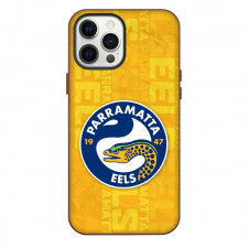 Parramatta Eels Rugby League Club Phone Case For iPhone Samsung Galaxy Pixel OnePlus Vivo Xiaomi Asus Sony Motorola Nokia - Logo Yellow Grunge Poster