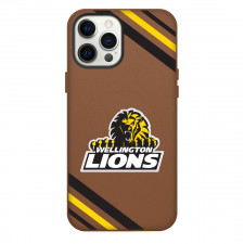 Wellington Lions Phone Case For iPhone Samsung Galaxy Pixel OnePlus Vivo Xiaomi Asus Sony Motorola Nokia - Large Logo With Stripe
