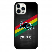 Penrith Panthers Rugby League Football Club Phone Case For iPhone Samsung Galaxy Pixel OnePlus Vivo Xiaomi Asus Sony Motorola Nokia - Logo Red Yellow And Green Poster