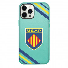 USA Perpignan Phone Case For iPhone Samsung Galaxy Pixel OnePlus Vivo Xiaomi Asus Sony Motorola Nokia - Large Logo With Stripe