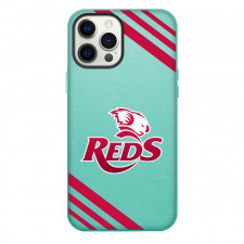Queensland Reds Phone Case For iPhone Samsung Galaxy Pixel OnePlus Vivo Xiaomi Asus Sony Motorola Nokia - Large Logo With Stripe
