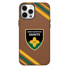 Northampton Saints Phone Case For iPhone Samsung Galaxy Pixel OnePlus Vivo Xiaomi Asus Sony Motorola Nokia - Large Logo With Stripe