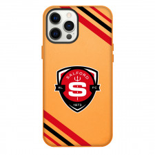 Salford Rugby League Football Club Phone Case For iPhone Samsung Galaxy Pixel OnePlus Vivo Xiaomi Asus Sony Motorola Nokia - Large Logo With Stripe