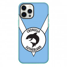 Cronulla Sutherland District Rugby League Football Club Ltd Sharks Phone Case For iPhone Samsung Galaxy Pixel OnePlus Vivo Xiaomi Asus Sony Motorola Nokia - Logo Blue And White Poster