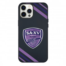 Soyaux Angouleme XV Charente Phone Case For iPhone Samsung Galaxy Pixel OnePlus Vivo Xiaomi Asus Sony Motorola Nokia - Large Logo With Stripe