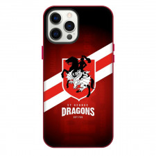St. George Illawarra Rugby League Football Club Pty Limited Phone Case For iPhone Samsung Galaxy Pixel OnePlus Vivo Xiaomi Asus Sony Motorola Nokia - Logo Red And White Stripe Poster