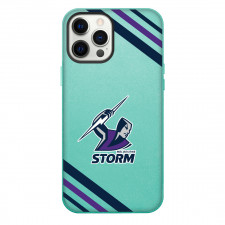 Melbourne Storm Rugby League Club Phone Case For iPhone Samsung Galaxy Pixel OnePlus Vivo Xiaomi Asus Sony Motorola Nokia - Large Logo With Stripe