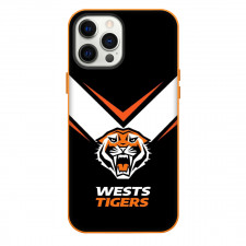 Wests Tigers Rugby League Football Club Phone Case For iPhone Samsung Galaxy Pixel OnePlus Vivo Xiaomi Asus Sony Motorola Nokia - Logo White And Black Poster