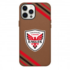 Yokohama Canon Eagles Phone Case For iPhone Samsung Galaxy Pixel OnePlus Vivo Xiaomi Asus Sony Motorola Nokia - Large Logo With Stripe
