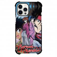 Rurouni Kenshin Phone Case For iPhone Samsung Galaxy Pixel OnePlus Vivo Xiaomi Asus Sony Motorola Nokia - Characters Back to Back Pose