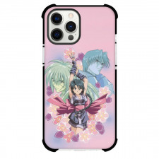 Rurouni Kenshin Phone Case For iPhone Samsung Galaxy Pixel OnePlus Vivo Xiaomi Asus Sony Motorola Nokia - Characters Flowers Background