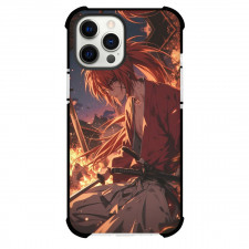 Rurouni Kenshin Kenshin Himura Phone Case For iPhone Samsung Galaxy Pixel OnePlus Vivo Xiaomi Asus Sony Motorola Nokia - Kenshin Himura Burning House