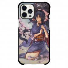 Rurouni Kenshin Kaoru Kamiya Phone Case For iPhone Samsung Galaxy Pixel OnePlus Vivo Xiaomi Asus Sony Motorola Nokia - Kaoru Kamiya Kneeling under the Umbrella