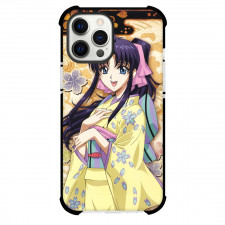 Rurouni Kenshin Kaoru Kamiya Phone Case For iPhone Samsung Galaxy Pixel OnePlus Vivo Xiaomi Asus Sony Motorola Nokia - Kaoru Kamiya Smiling