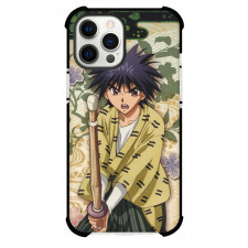Rurouni Kenshin Myojin Yahiko Phone Case For iPhone Samsung Galaxy Pixel OnePlus Vivo Xiaomi Asus Sony Motorola Nokia - Myojin Yahiko Holding Wooden Sword