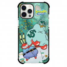 SpongeBob Mr Krabs Phone Case For iPhone Samsung Galaxy Pixel OnePlus Vivo Xiaomi Asus Sony Motorola Nokia - Mr Krabs Carrying A Bag of Money