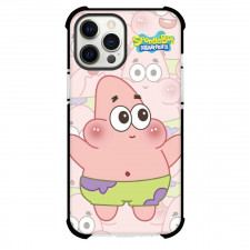 SpongeBob Patrick Star Phone Case For iPhone Samsung Galaxy Pixel OnePlus Vivo Xiaomi Asus Sony Motorola Nokia - Patrick Star Standing On Pattern Art