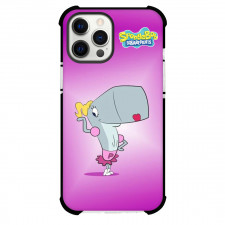 SpongeBob Pearl Krabs Phone Case For iPhone Samsung Galaxy Pixel OnePlus Vivo Xiaomi Asus Sony Motorola Nokia - Pearl Krabs Standing On Pink Background