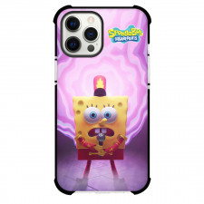 SpongeBob Phone Case For iPhone Samsung Galaxy Pixel OnePlus Vivo Xiaomi Asus Sony Motorola Nokia - SpongeBob Singing On A Purple Stage