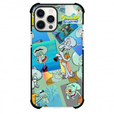 SpongeBob Squidward Phone Case For iPhone Samsung Galaxy Pixel OnePlus Vivo Xiaomi Asus Sony Motorola Nokia - Squidward Portrait Collage