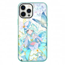 Star Detective Precure Cure Eclair Phone Case For iPhone Samsung Galaxy Pixel OnePlus Vivo Xiaomi Asus Sony Motorola Nokia - Cure Eclair Winking Smiling Portrait