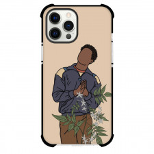 Sex Education Jackson Marchetti Phone Case For iPhone Samsung Galaxy Pixel OnePlus Vivo Xiaomi Asus Sony Motorola Nokia - Jackson Marchetti Standing Minimalist Art On Beige Background