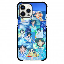 Sailor Moon Mercury Phone Case For iPhone Samsung Galaxy Pixel OnePlus Vivo Xiaomi Asus Sony Motorola Nokia - Sailor Mercury Cute Chibi Collage