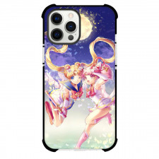 Sailor Moon Phone Case For iPhone Samsung Galaxy Pixel OnePlus Vivo Xiaomi Asus Sony Motorola Nokia - Sailor Moon & Chibi both are Looks too Cute with Moon