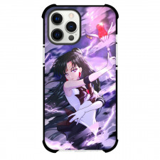 Sailor Moon Pluto Phone Case For iPhone Samsung Galaxy Pixel OnePlus Vivo Xiaomi Asus Sony Motorola Nokia - Sailor Pluto Showing her Power with Crystal Stick