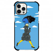 The Simpsons Marge Phone Case For iPhone Samsung Galaxy Pixel OnePlus Vivo Xiaomi Asus Sony Motorola Nokia - Marge Walking With Umbrella