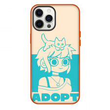Scott Pilgrim Phone Case For iPhone Samsung Galaxy Pixel OnePlus Vivo Xiaomi Asus Sony Motorola Nokia - Ramona Flowers Adopt Cartoon Art