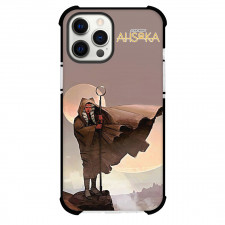Star Wars Ahsoka Phone Case For iPhone Samsung Galaxy Pixel OnePlus Vivo Xiaomi Asus Sony Motorola Nokia - Ahsoka Tano Standing Portrait On Grey Background