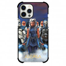 Star Wars Ahsoka Phone Case For iPhone Samsung Galaxy Pixel OnePlus Vivo Xiaomi Asus Sony Motorola Nokia - Ahsoka Tano And The Mandalorian Attack Mode