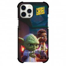 Star Wars Young Jedi Adventures Phone Case For iPhone And Samsung Galaxy - Star Wars Young Jedi Adventures Kai And Yoda Standing Poster